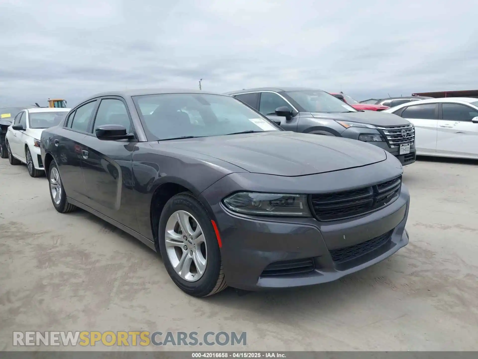1 Photograph of a damaged car 2C3CDXBG2PH530095 DODGE CHARGER 2023