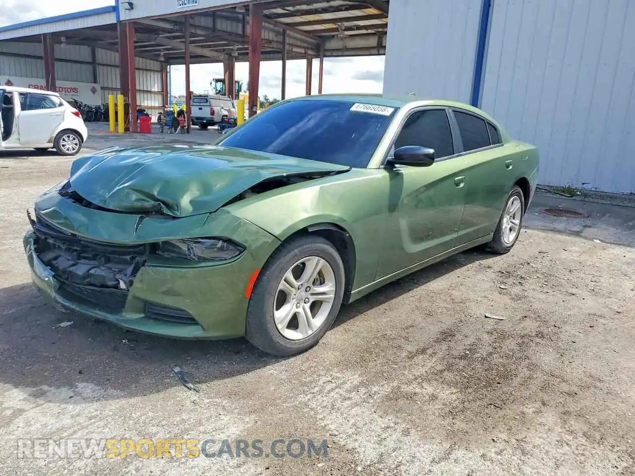 1 Photograph of a damaged car 2C3CDXBG2PH530209 DODGE CHARGER 2023