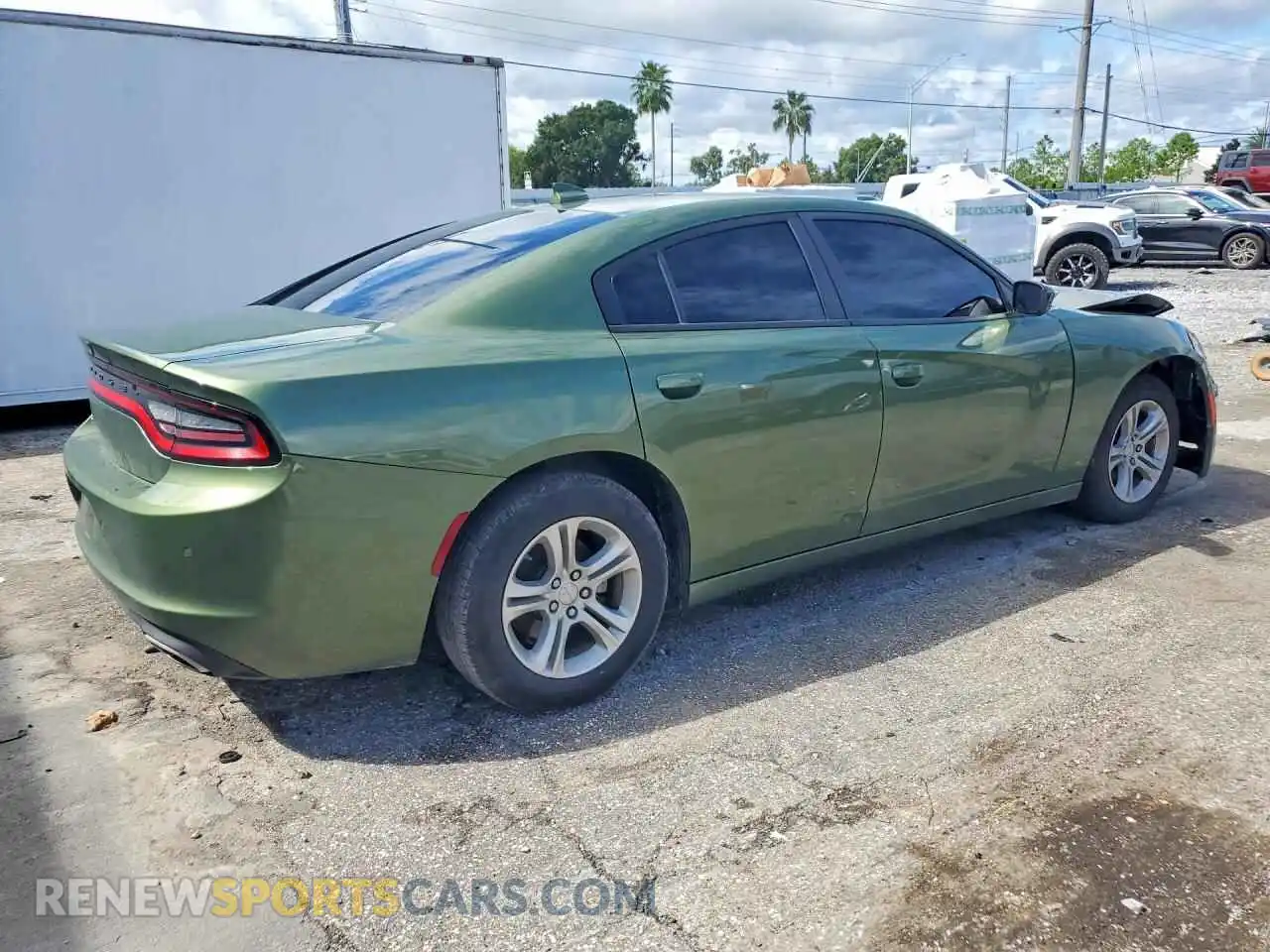 3 Photograph of a damaged car 2C3CDXBG2PH530209 DODGE CHARGER 2023