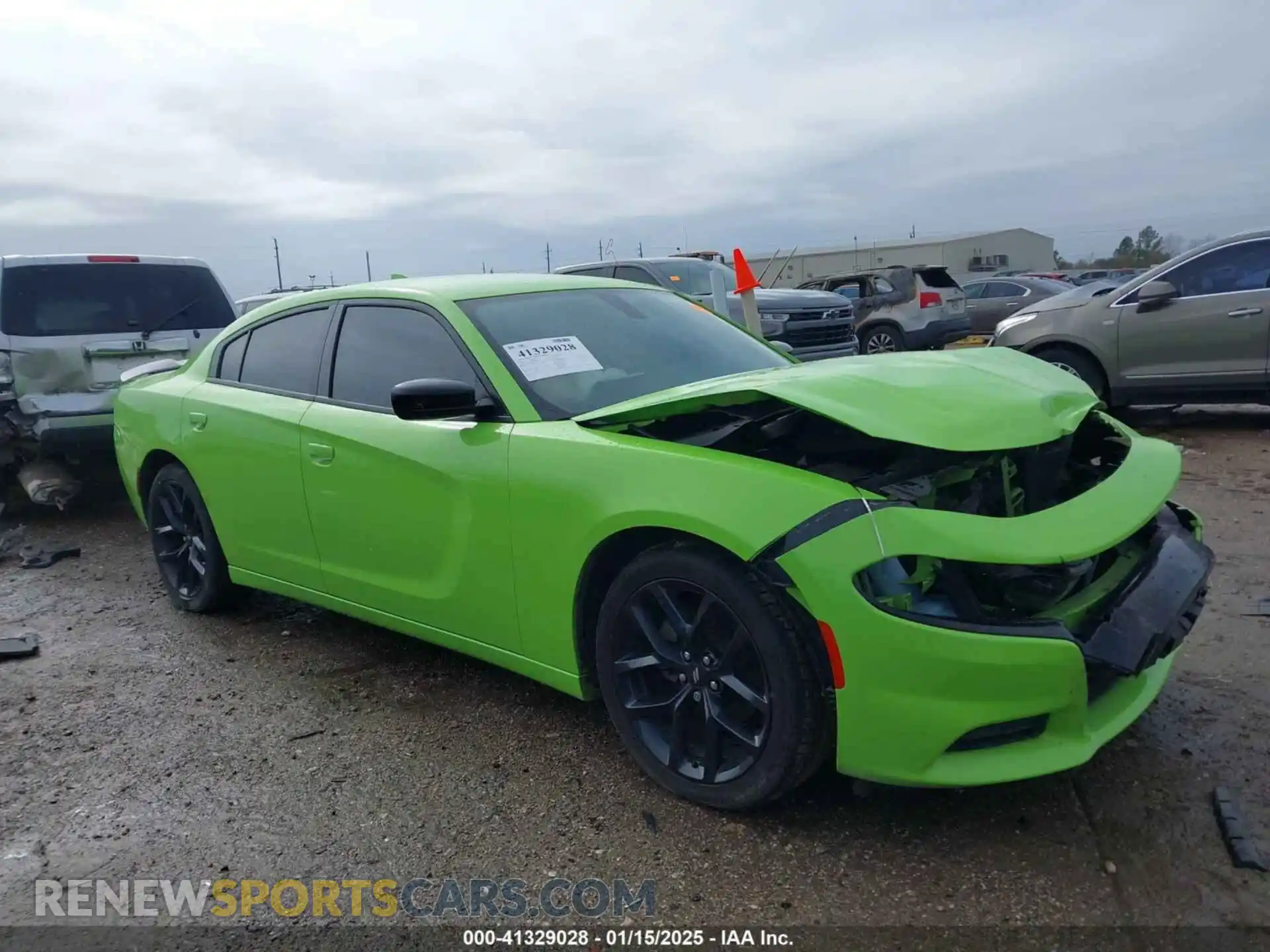 1 Photograph of a damaged car 2C3CDXBG2PH535877 DODGE CHARGER 2023
