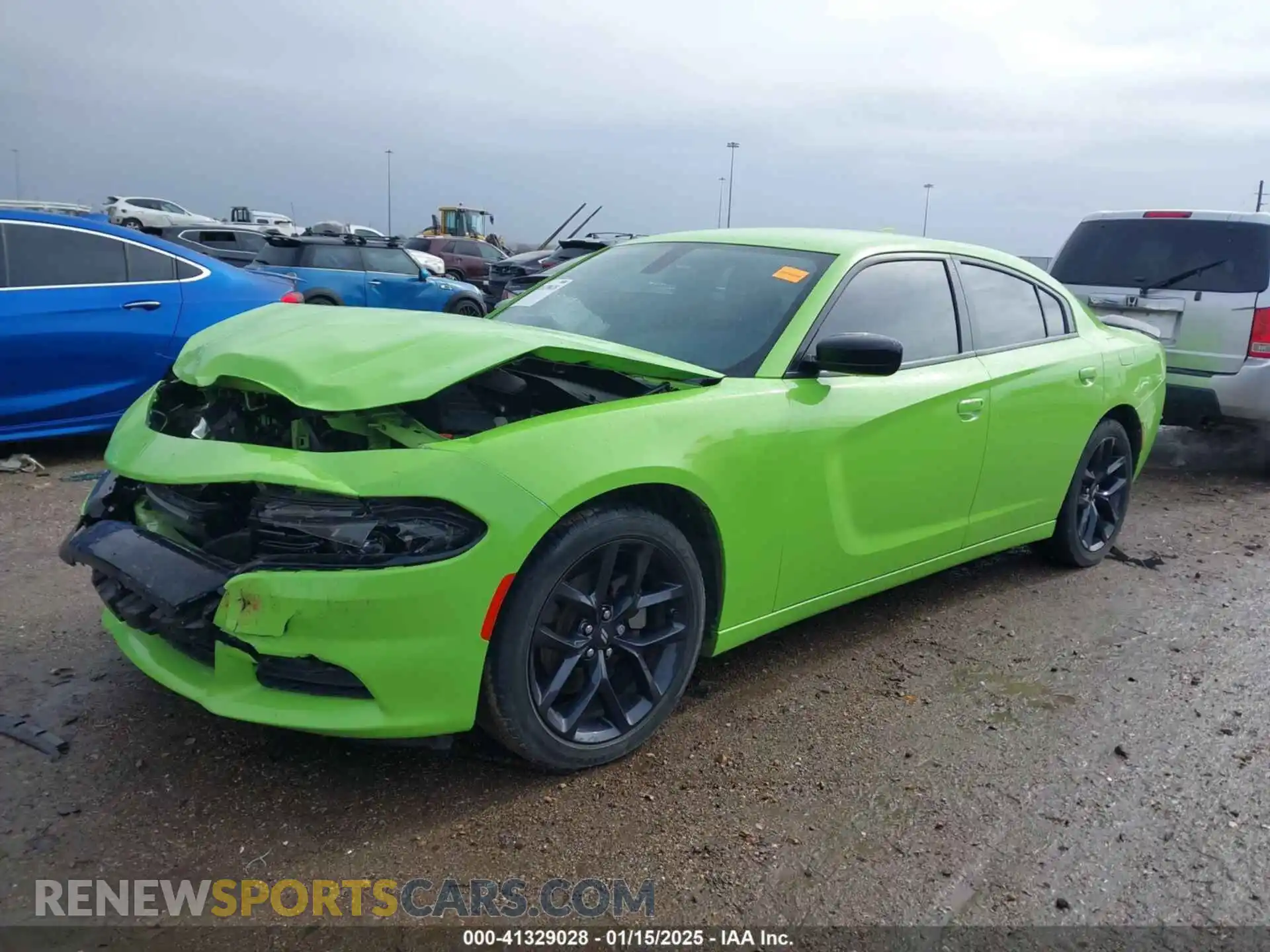 2 Photograph of a damaged car 2C3CDXBG2PH535877 DODGE CHARGER 2023