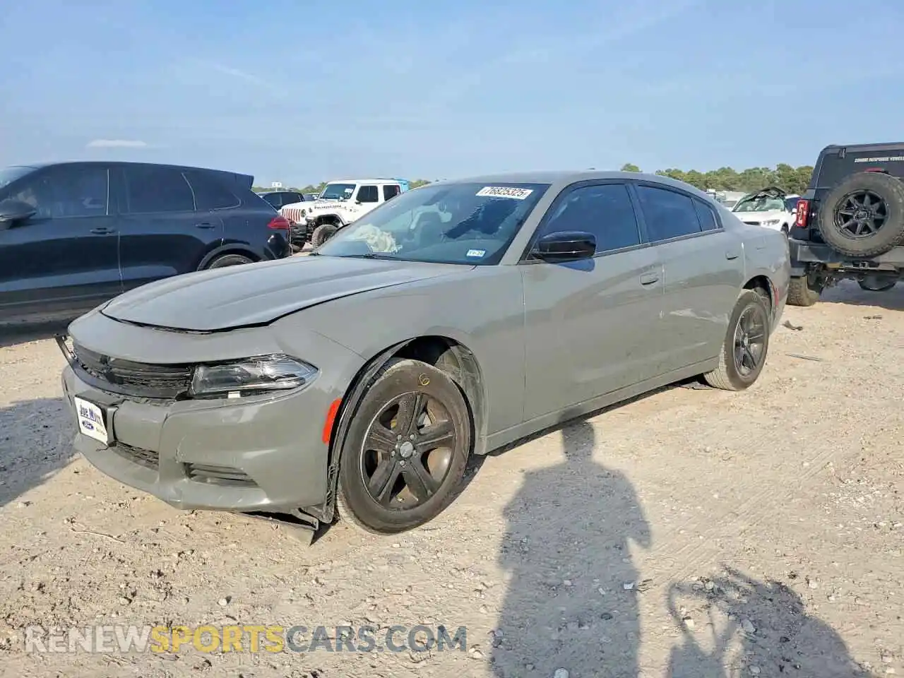 1 Photograph of a damaged car 2C3CDXBG2PH587767 DODGE CHARGER 2023