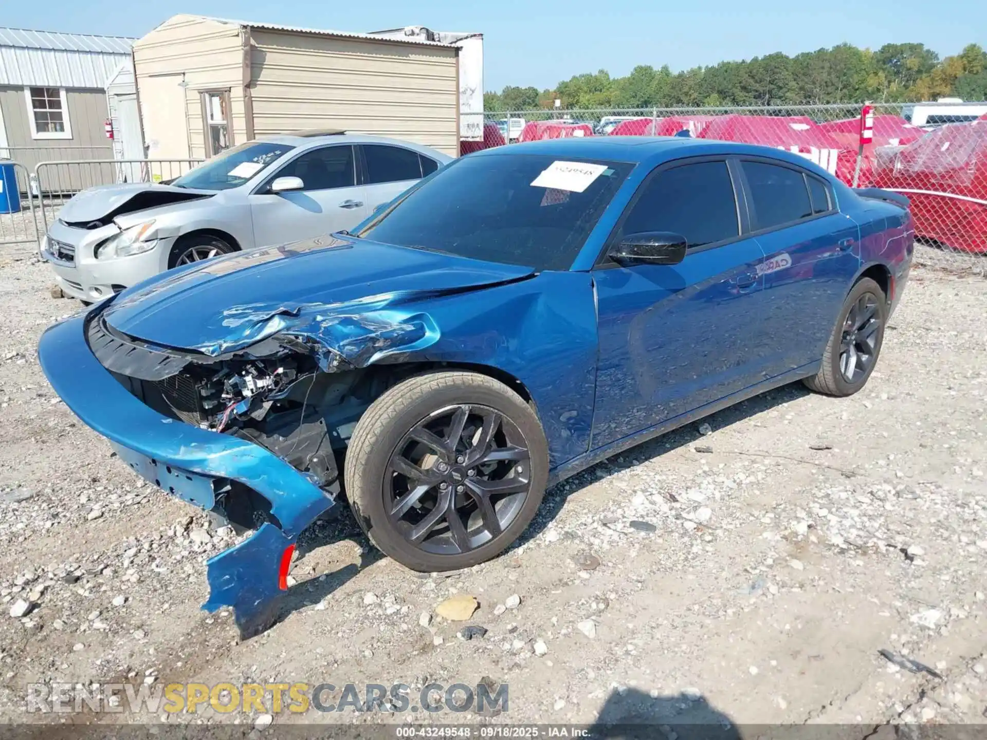 2 Photograph of a damaged car 2C3CDXBG2PH598476 DODGE CHARGER 2023