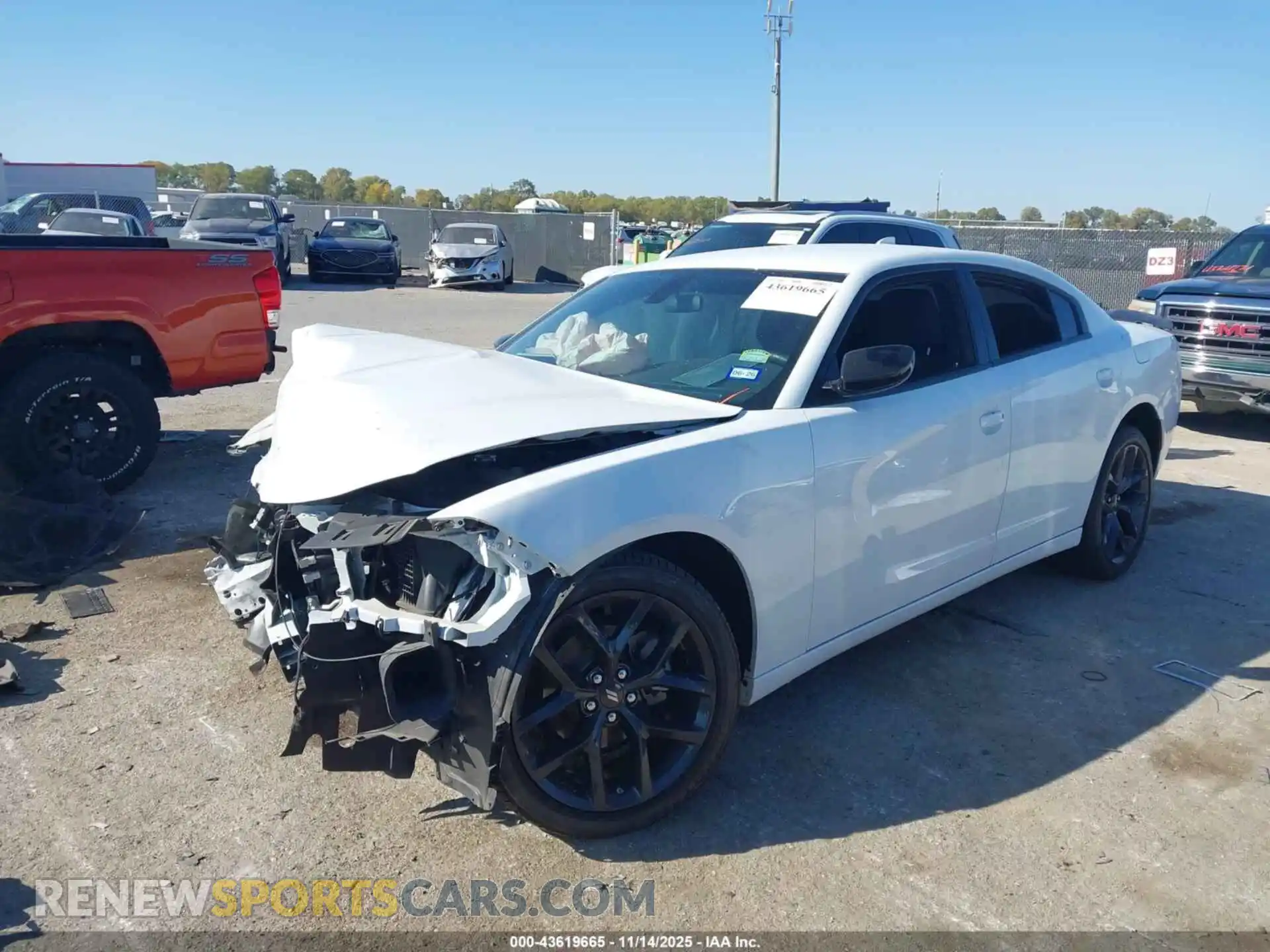 2 Photograph of a damaged car 2C3CDXBG2PH618631 DODGE CHARGER 2023