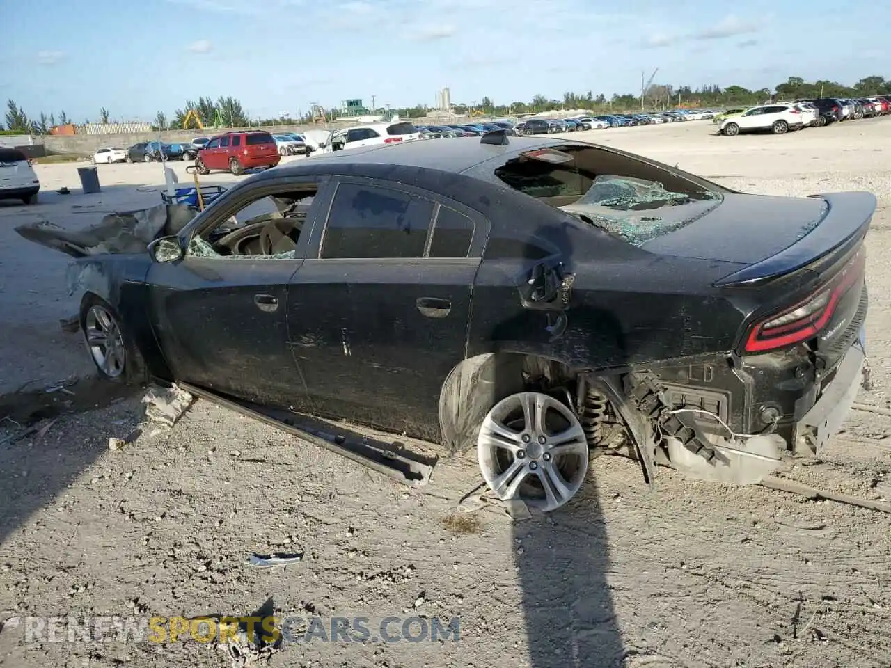 2 Photograph of a damaged car 2C3CDXBG2PH642797 DODGE CHARGER 2023
