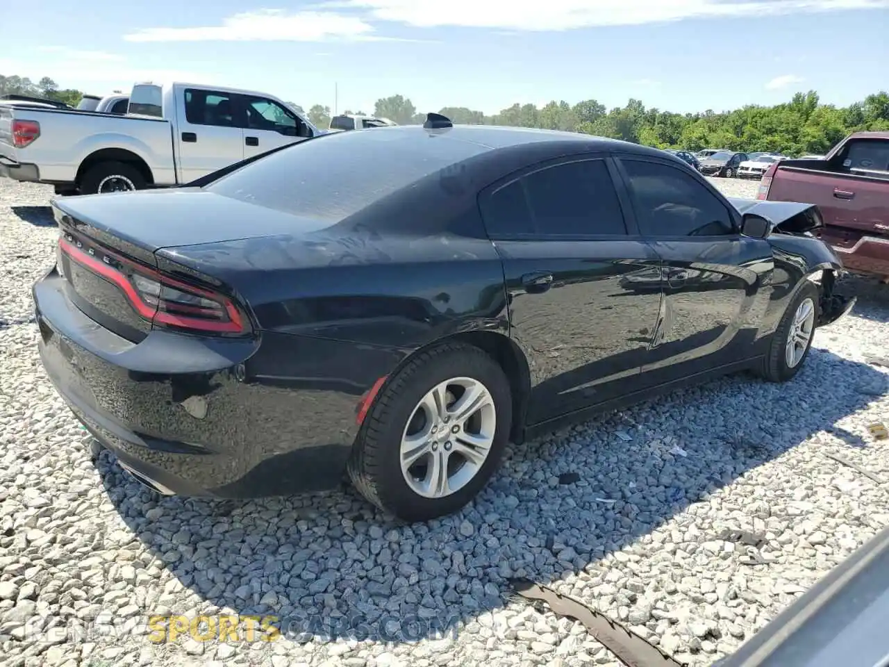 3 Photograph of a damaged car 2C3CDXBG2PH656814 DODGE CHARGER 2023