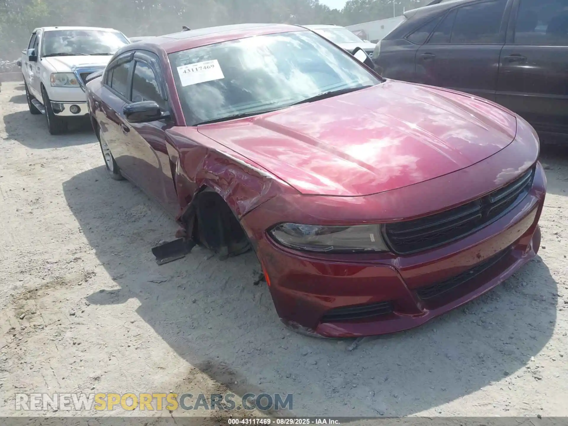 1 Photograph of a damaged car 2C3CDXBG2PH671961 DODGE CHARGER 2023