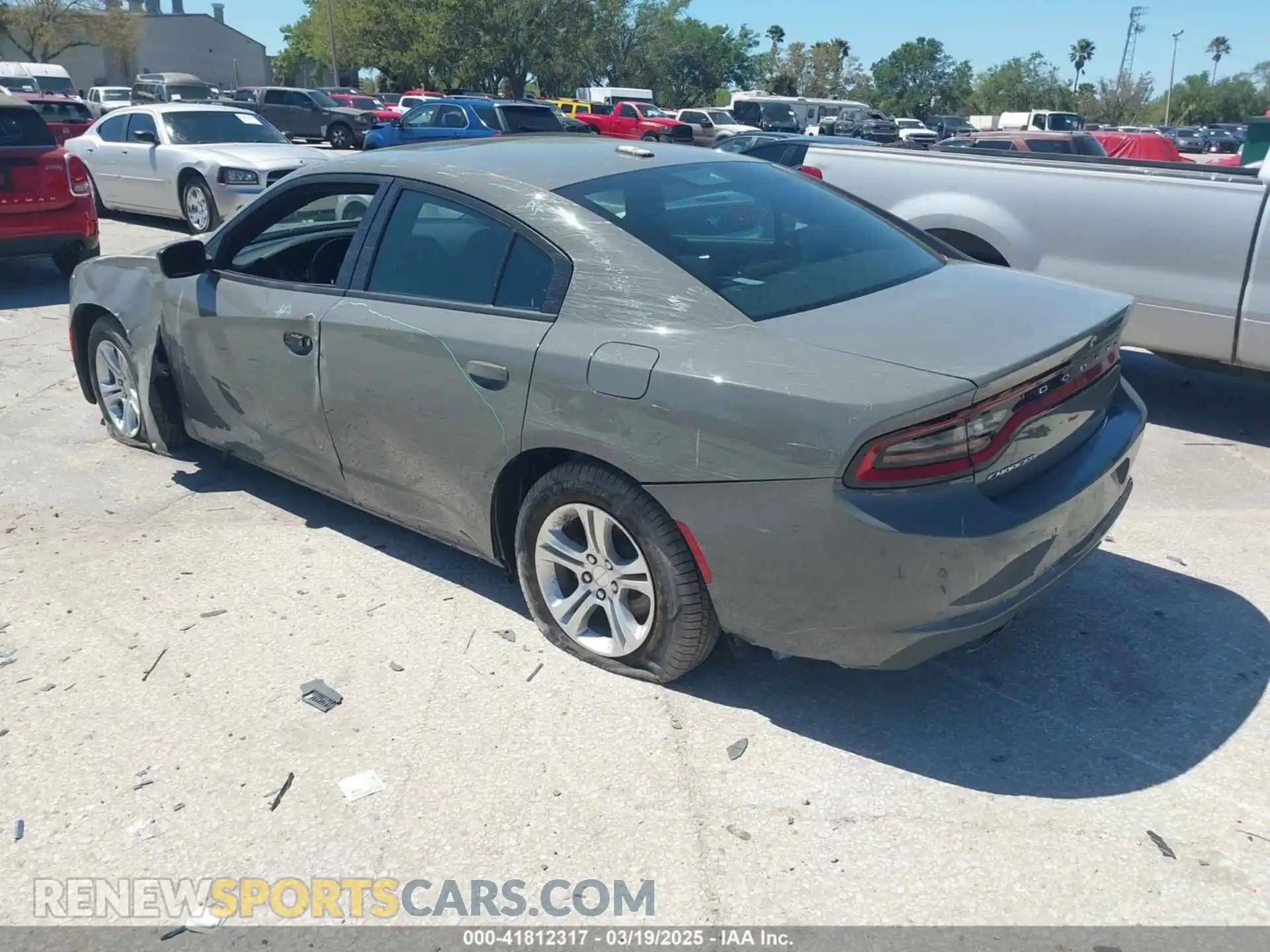 3 Photograph of a damaged car 2C3CDXBG2PH697539 DODGE CHARGER 2023