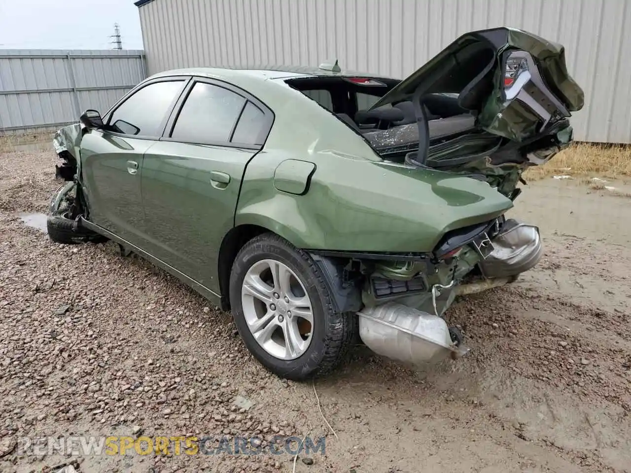 2 Photograph of a damaged car 2C3CDXBG2PH699016 DODGE CHARGER 2023