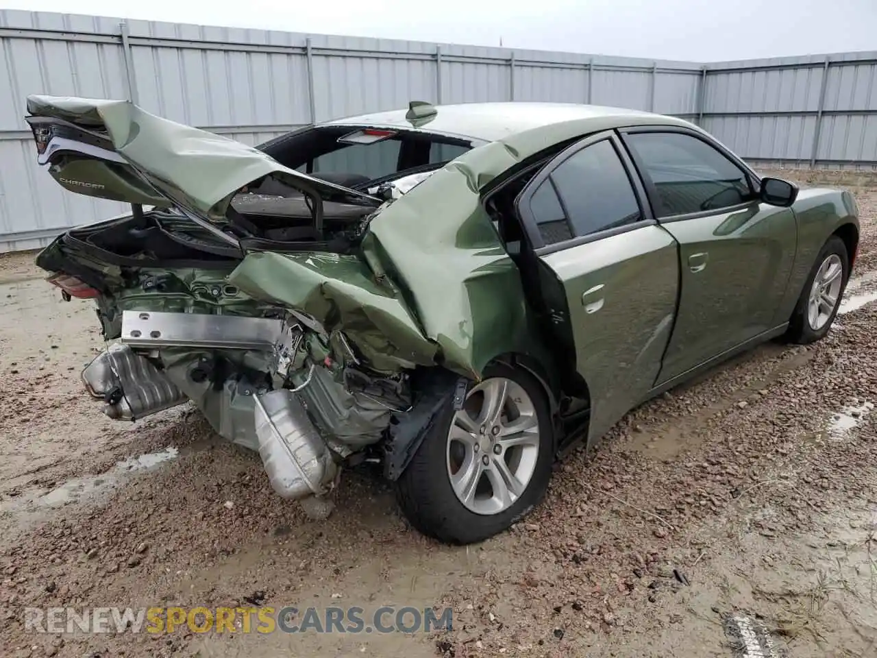 3 Photograph of a damaged car 2C3CDXBG2PH699016 DODGE CHARGER 2023