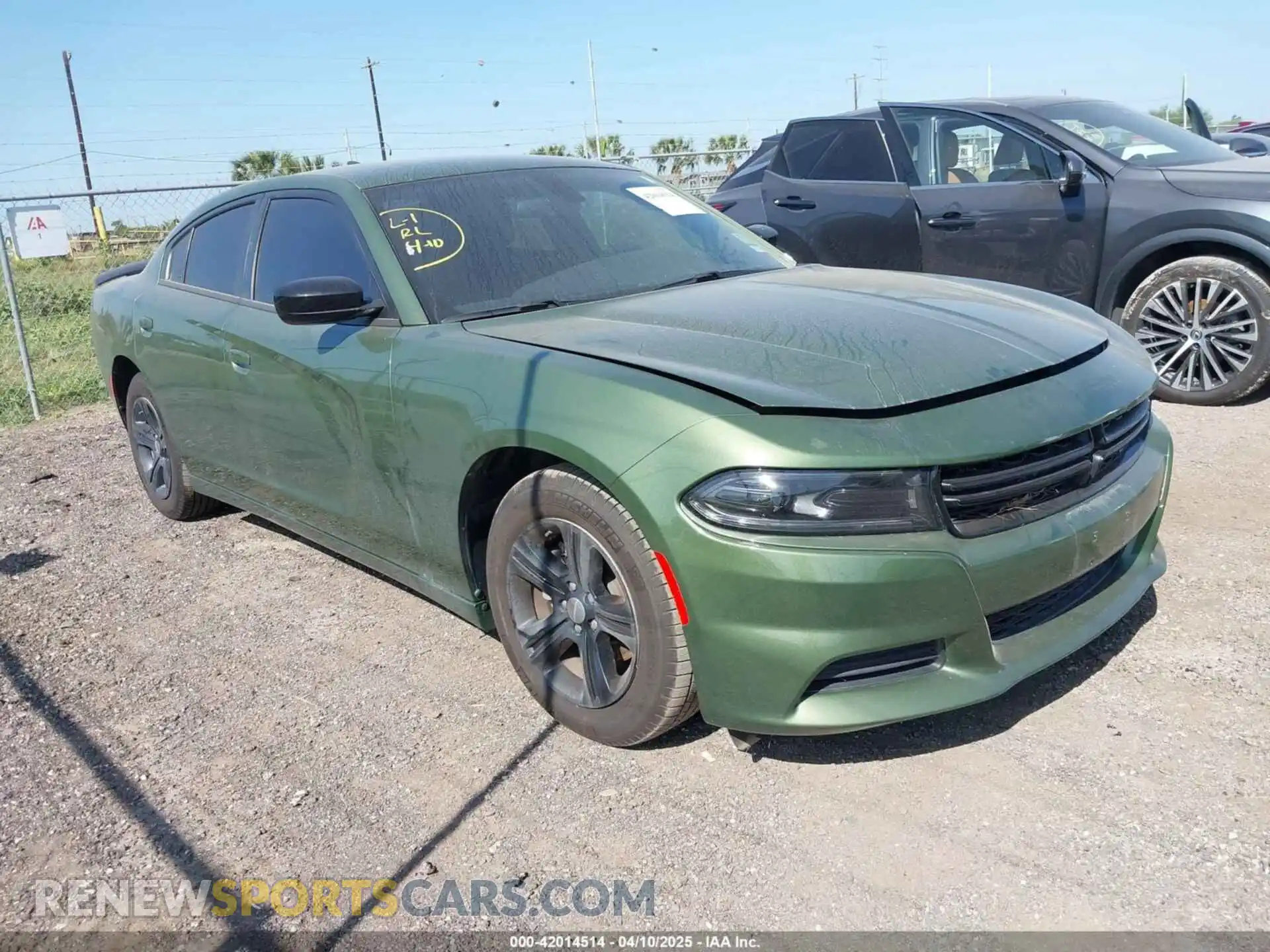 1 Photograph of a damaged car 2C3CDXBG2PH701539 DODGE CHARGER 2023