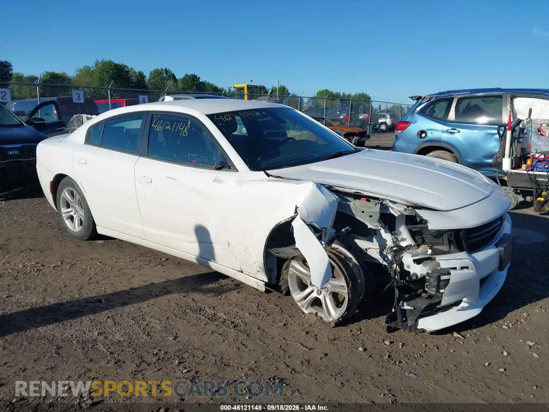 1 Photograph of a damaged car 2C3CDXBG2PH702738 DODGE CHARGER 2023