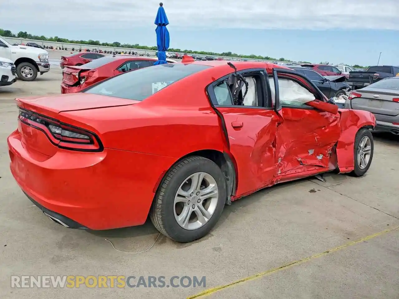 3 Photograph of a damaged car 2C3CDXBG2PH704232 DODGE CHARGER 2023