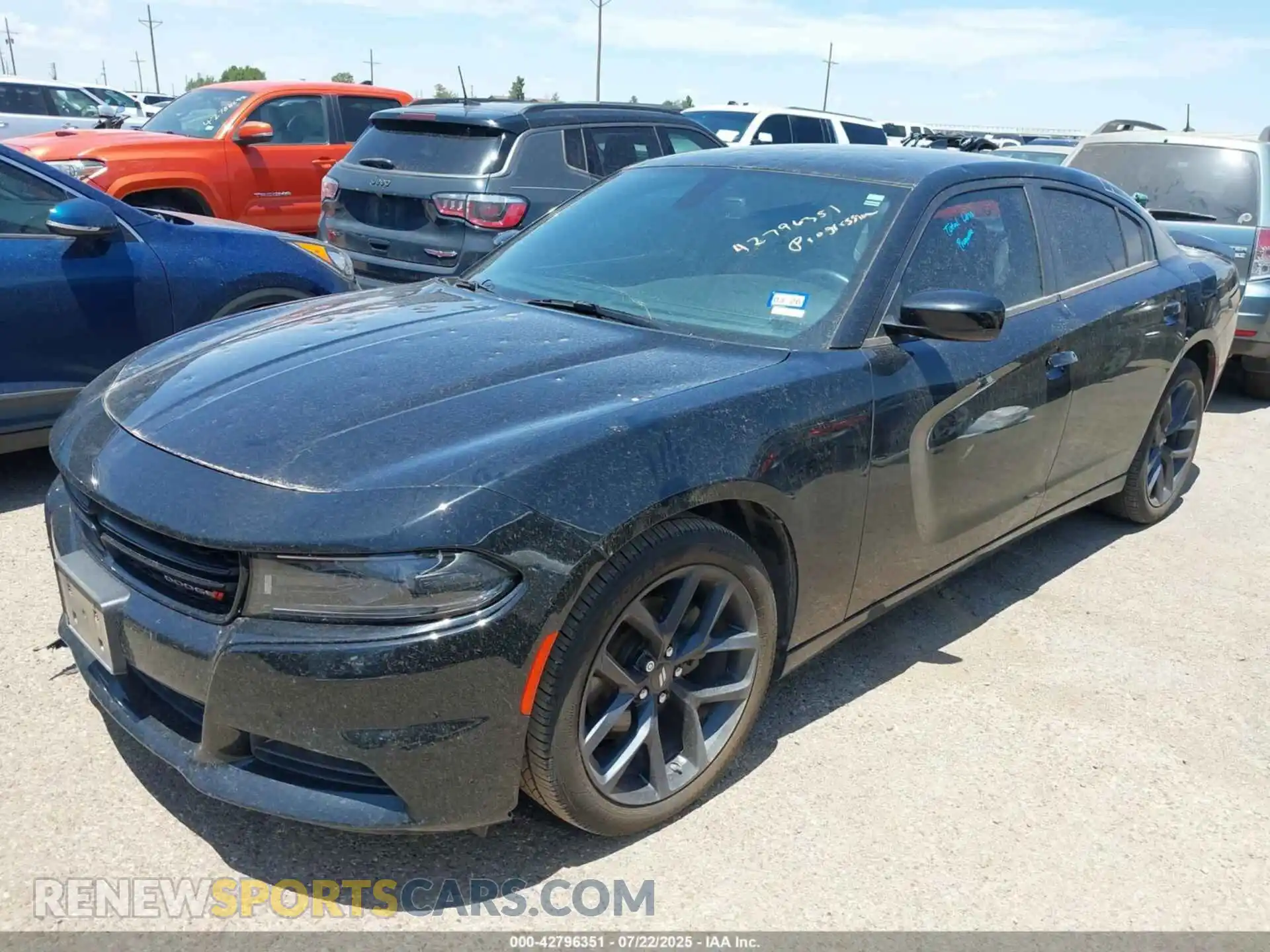 2 Photograph of a damaged car 2C3CDXBG3PH512155 DODGE CHARGER 2023