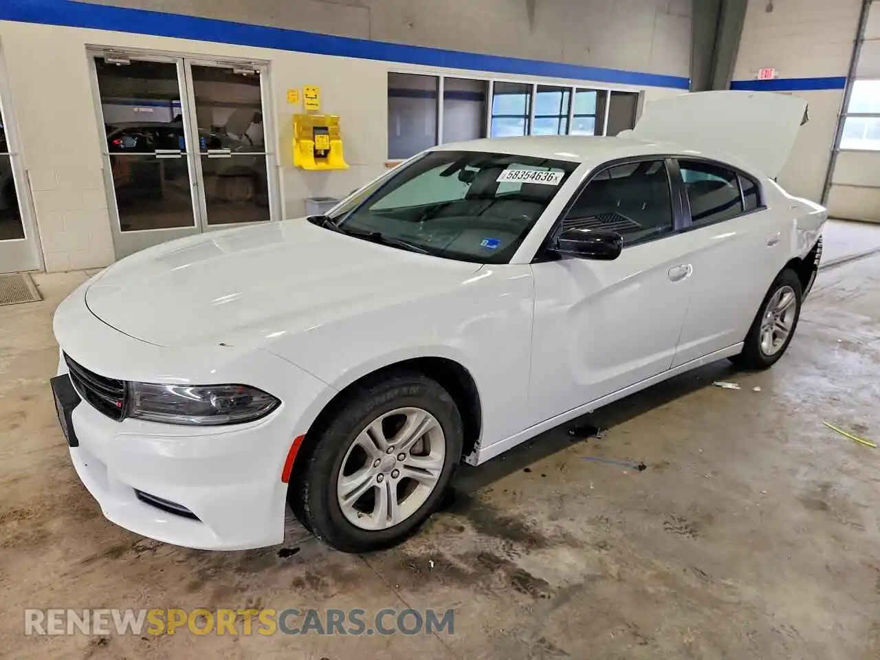1 Photograph of a damaged car 2C3CDXBG3PH515699 DODGE CHARGER 2023