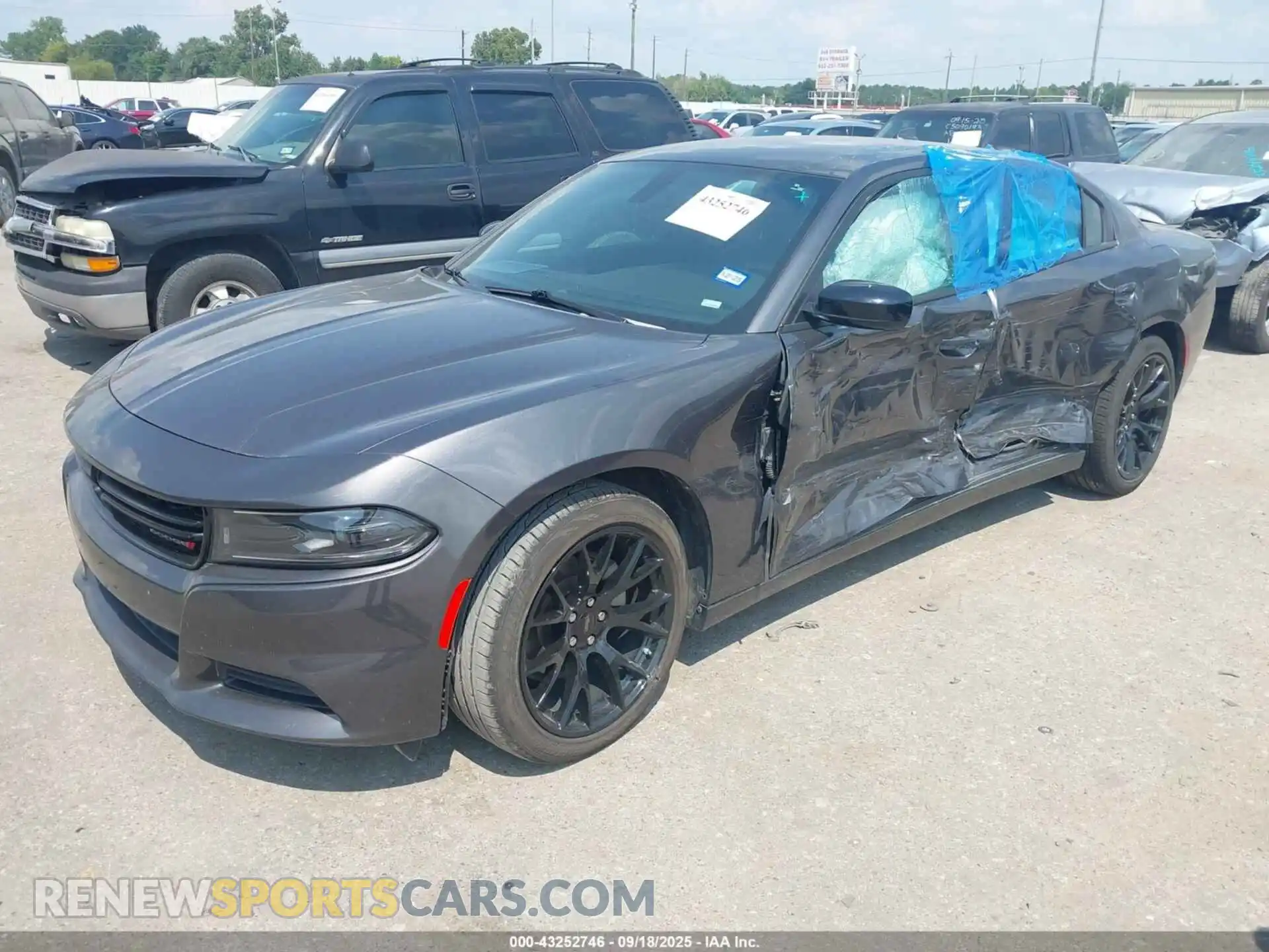 2 Photograph of a damaged car 2C3CDXBG3PH522345 DODGE CHARGER 2023