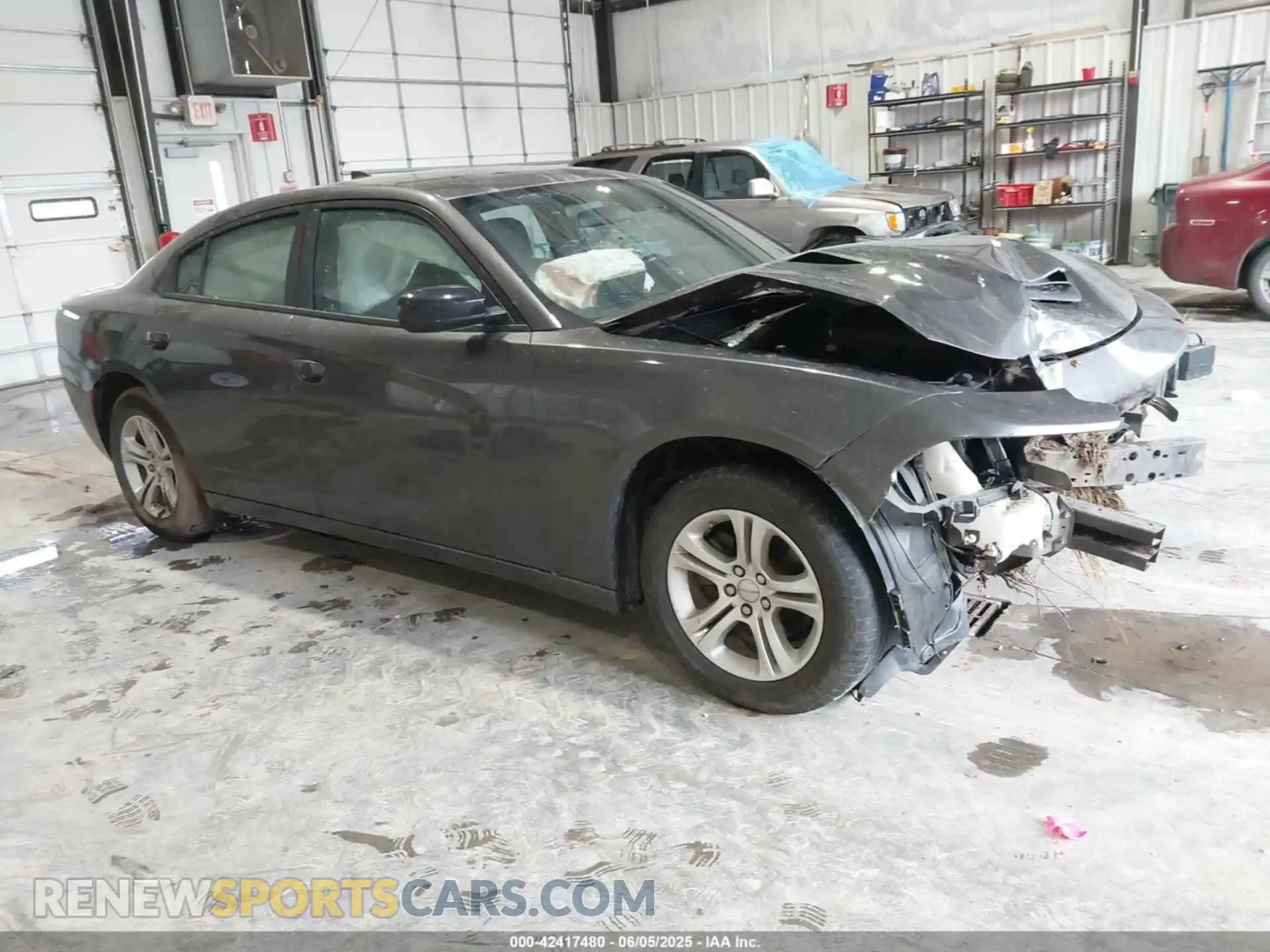 1 Photograph of a damaged car 2C3CDXBG3PH530767 DODGE CHARGER 2023