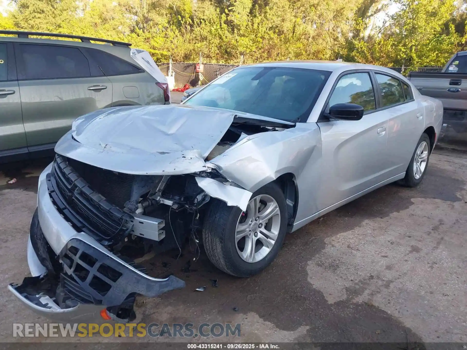2 Photograph of a damaged car 2C3CDXBG3PH530803 DODGE CHARGER 2023
