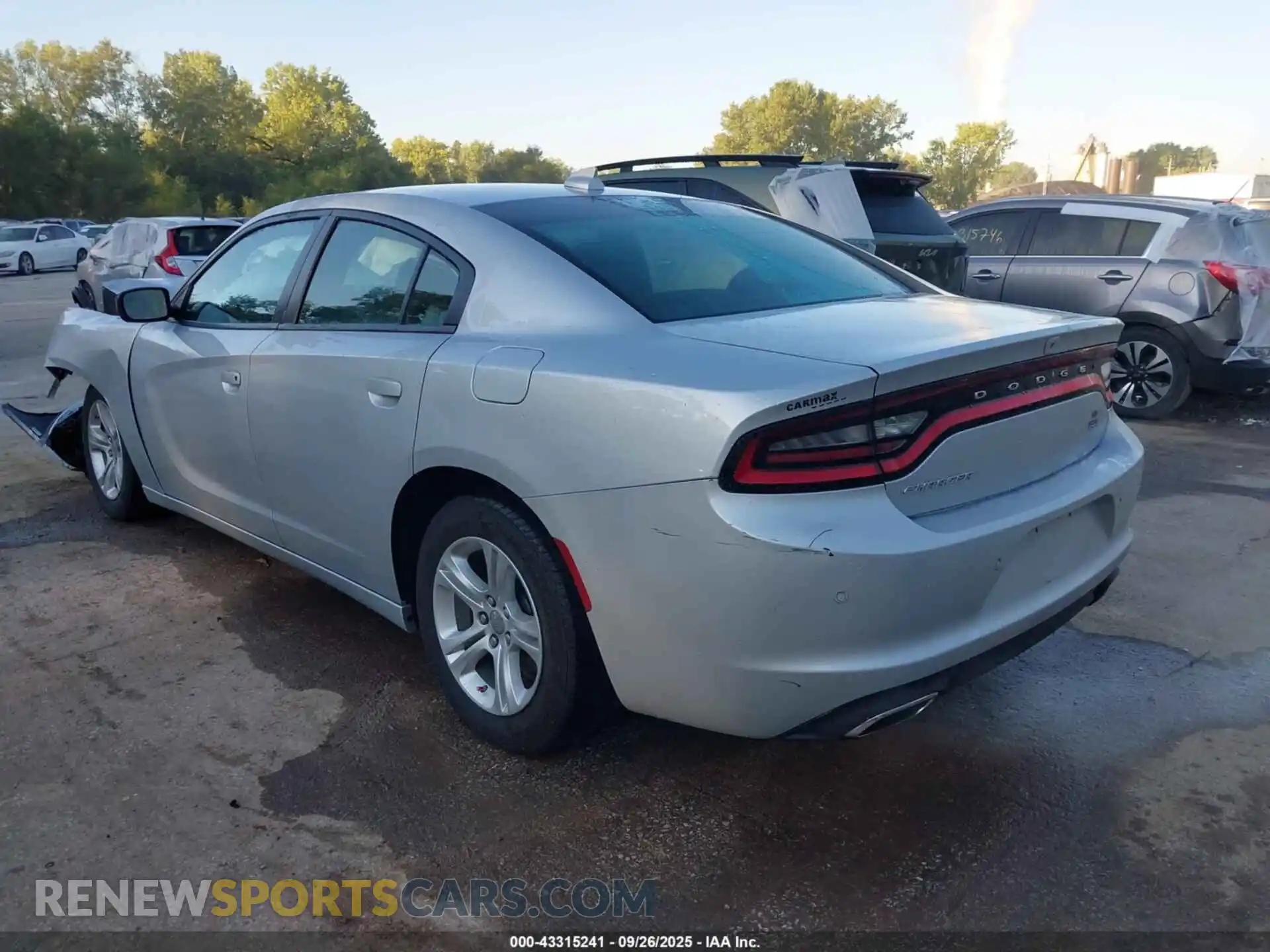 3 Photograph of a damaged car 2C3CDXBG3PH530803 DODGE CHARGER 2023