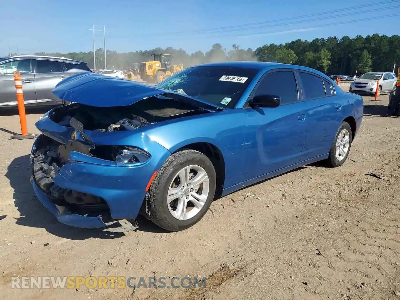1 Photograph of a damaged car 2C3CDXBG3PH530820 DODGE CHARGER 2023