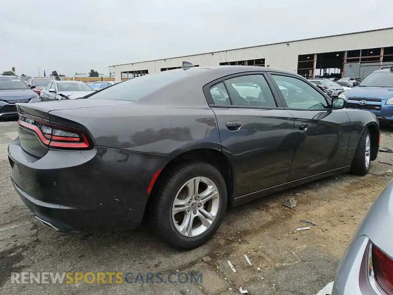 3 Photograph of a damaged car 2C3CDXBG3PH547794 DODGE CHARGER 2023