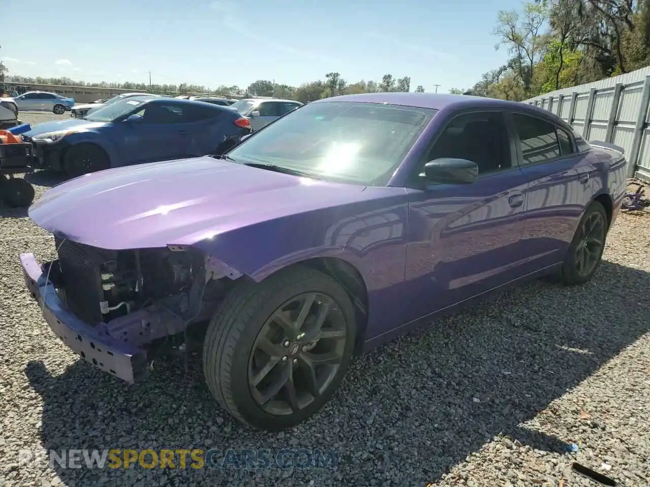 1 Photograph of a damaged car 2C3CDXBG3PH576065 DODGE CHARGER 2023