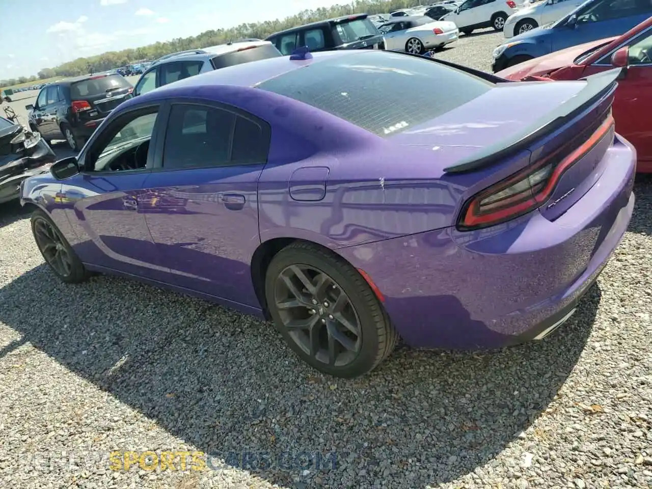 2 Photograph of a damaged car 2C3CDXBG3PH576065 DODGE CHARGER 2023