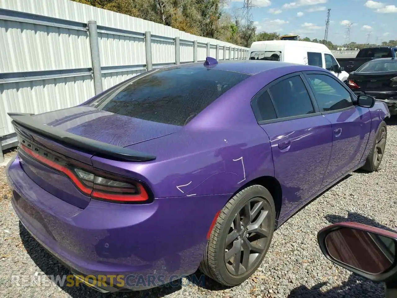 3 Photograph of a damaged car 2C3CDXBG3PH576065 DODGE CHARGER 2023