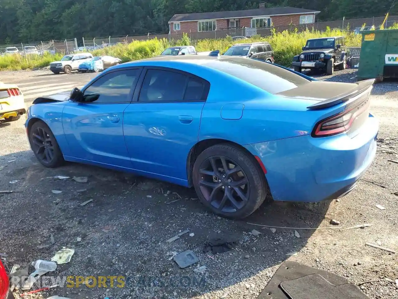 2 Photograph of a damaged car 2C3CDXBG3PH600574 DODGE CHARGER 2023