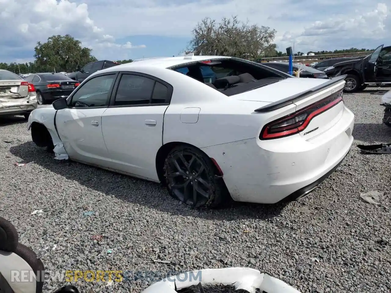 2 Photograph of a damaged car 2C3CDXBG3PH623062 DODGE CHARGER 2023