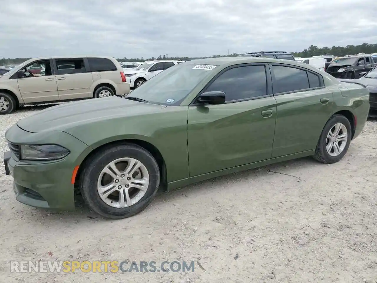 1 Photograph of a damaged car 2C3CDXBG3PH636250 DODGE CHARGER 2023