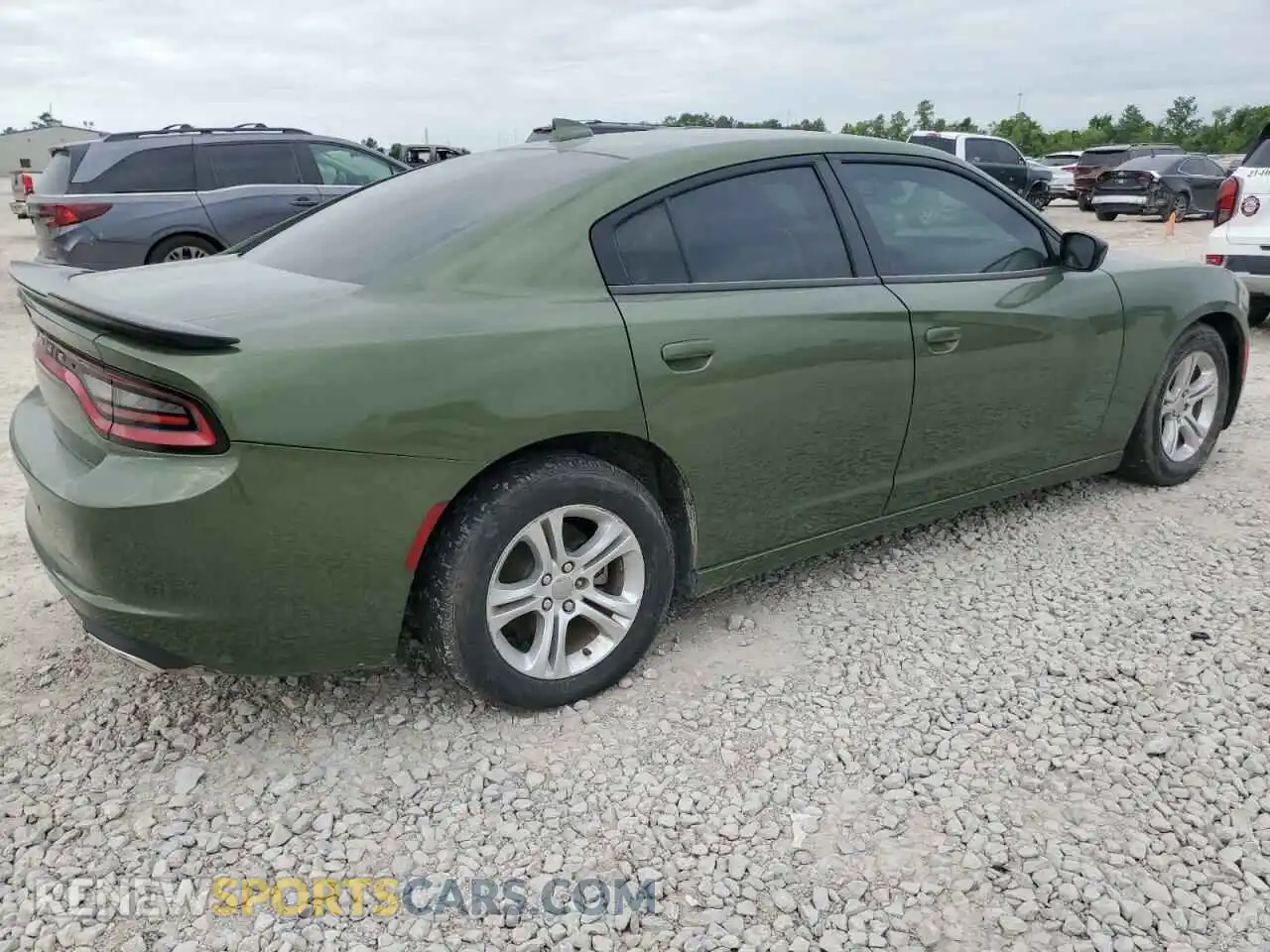 3 Photograph of a damaged car 2C3CDXBG3PH636250 DODGE CHARGER 2023