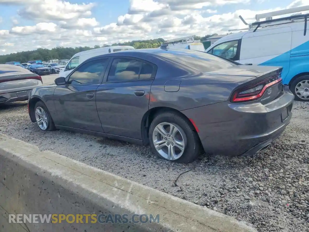 2 Photograph of a damaged car 2C3CDXBG3PH656790 DODGE CHARGER 2023