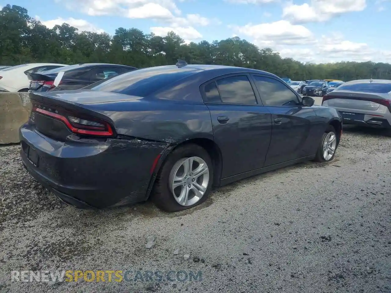 3 Photograph of a damaged car 2C3CDXBG3PH656790 DODGE CHARGER 2023