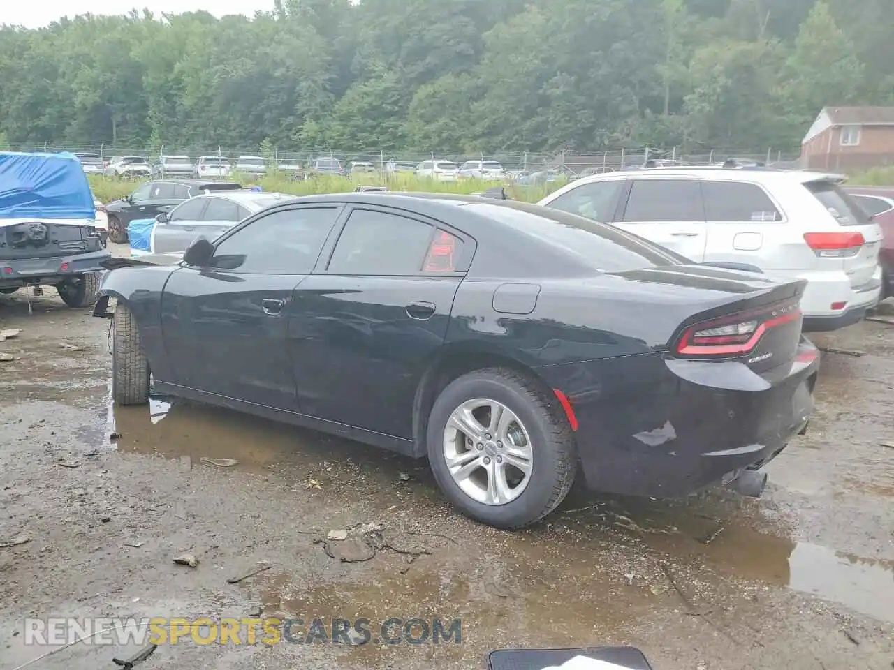 2 Photograph of a damaged car 2C3CDXBG3PH673654 DODGE CHARGER 2023