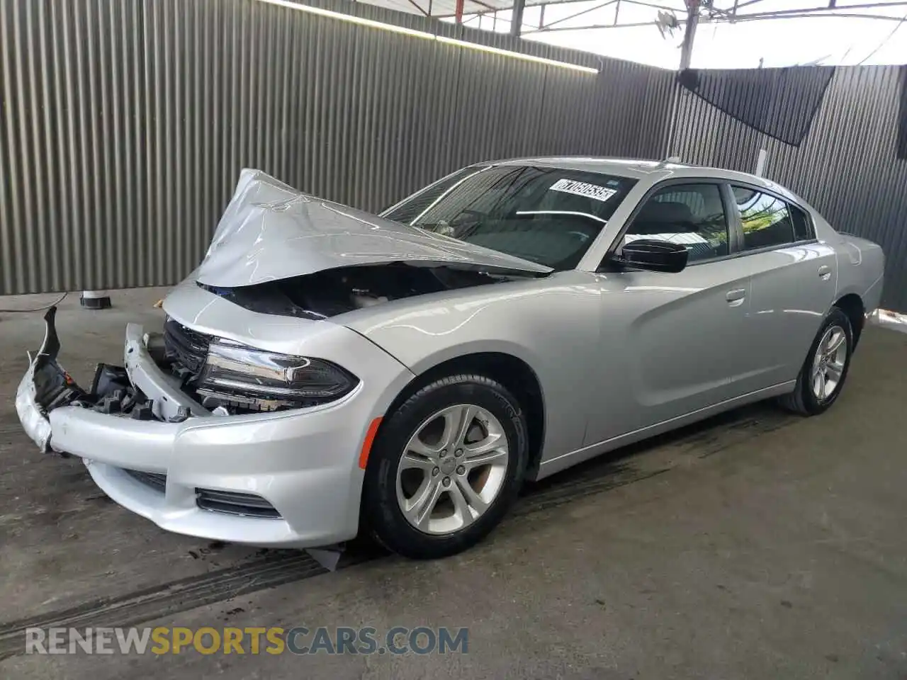 1 Photograph of a damaged car 2C3CDXBG3PH690860 DODGE CHARGER 2023