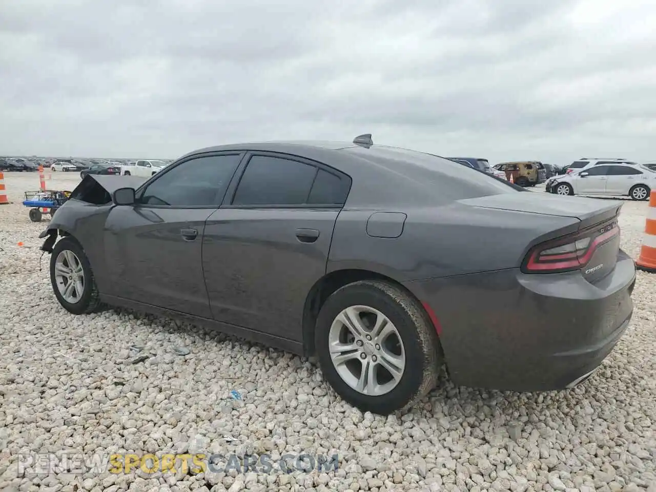 2 Photograph of a damaged car 2C3CDXBG3PH699624 DODGE CHARGER 2023