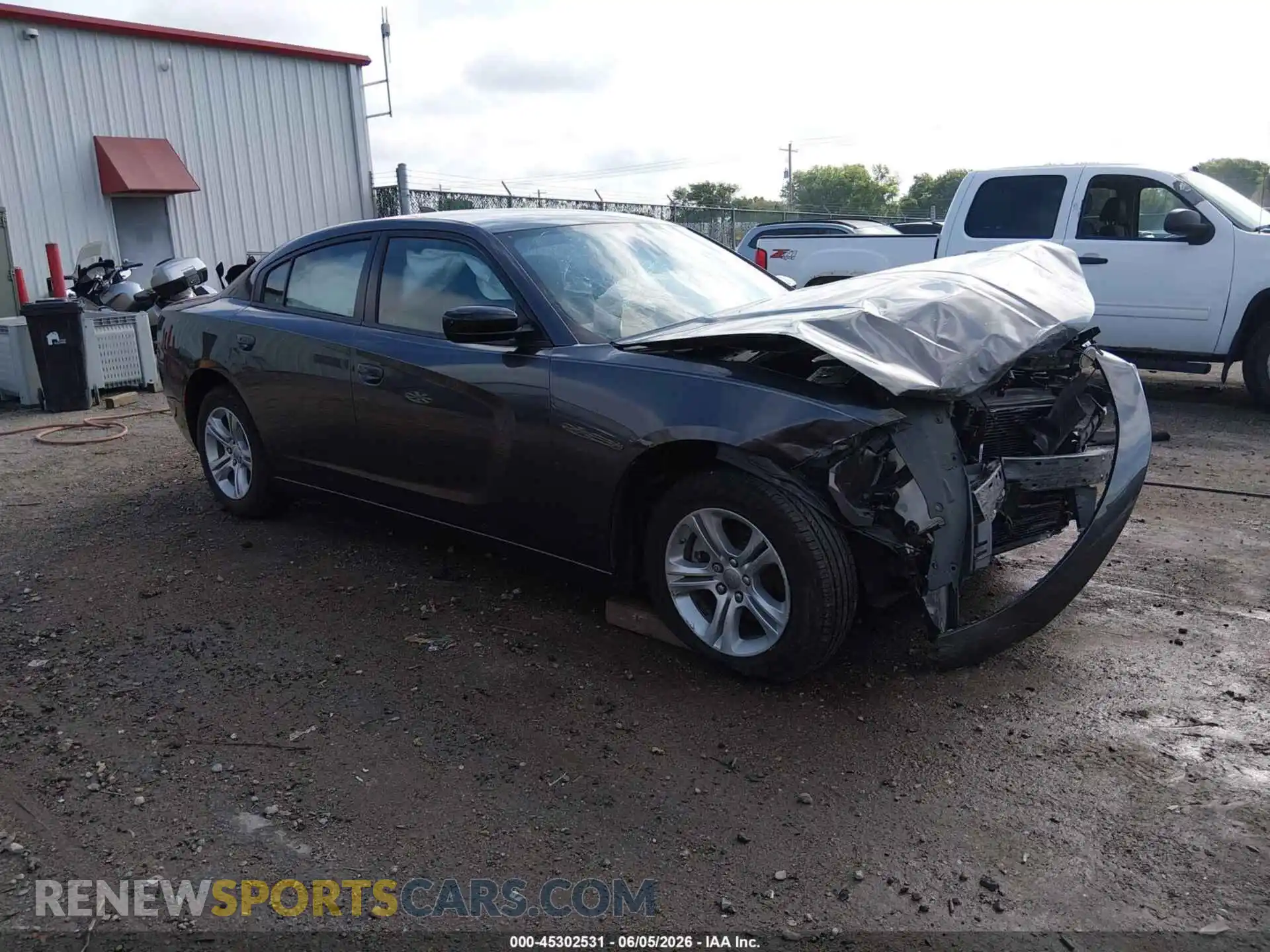 1 Photograph of a damaged car 2C3CDXBG3PH699722 DODGE CHARGER 2023