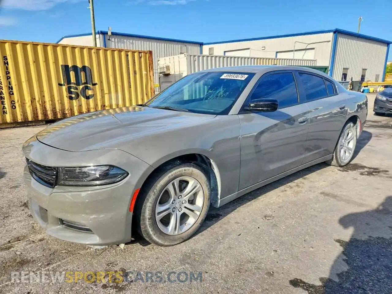 1 fotografías del automóvil dañado 2C3CDXBG3PH700139 DODGE CHARGER 2023