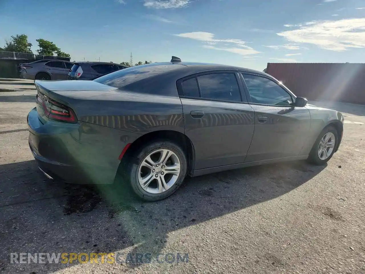 3 fotografías del automóvil dañado 2C3CDXBG3PH700139 DODGE CHARGER 2023