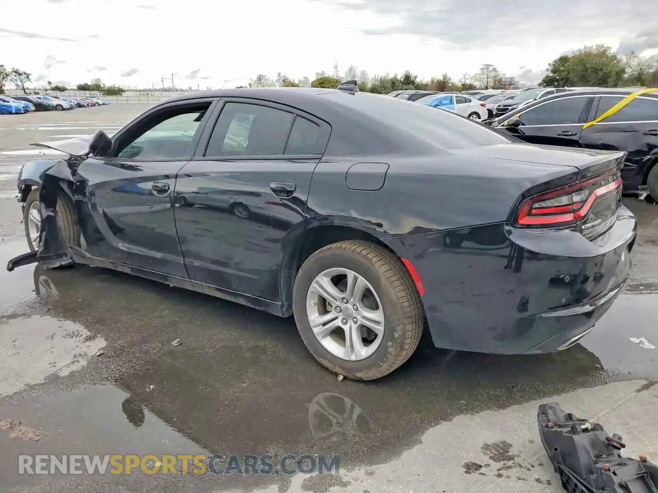 2 Photograph of a damaged car 2C3CDXBG3PH701419 DODGE CHARGER 2023