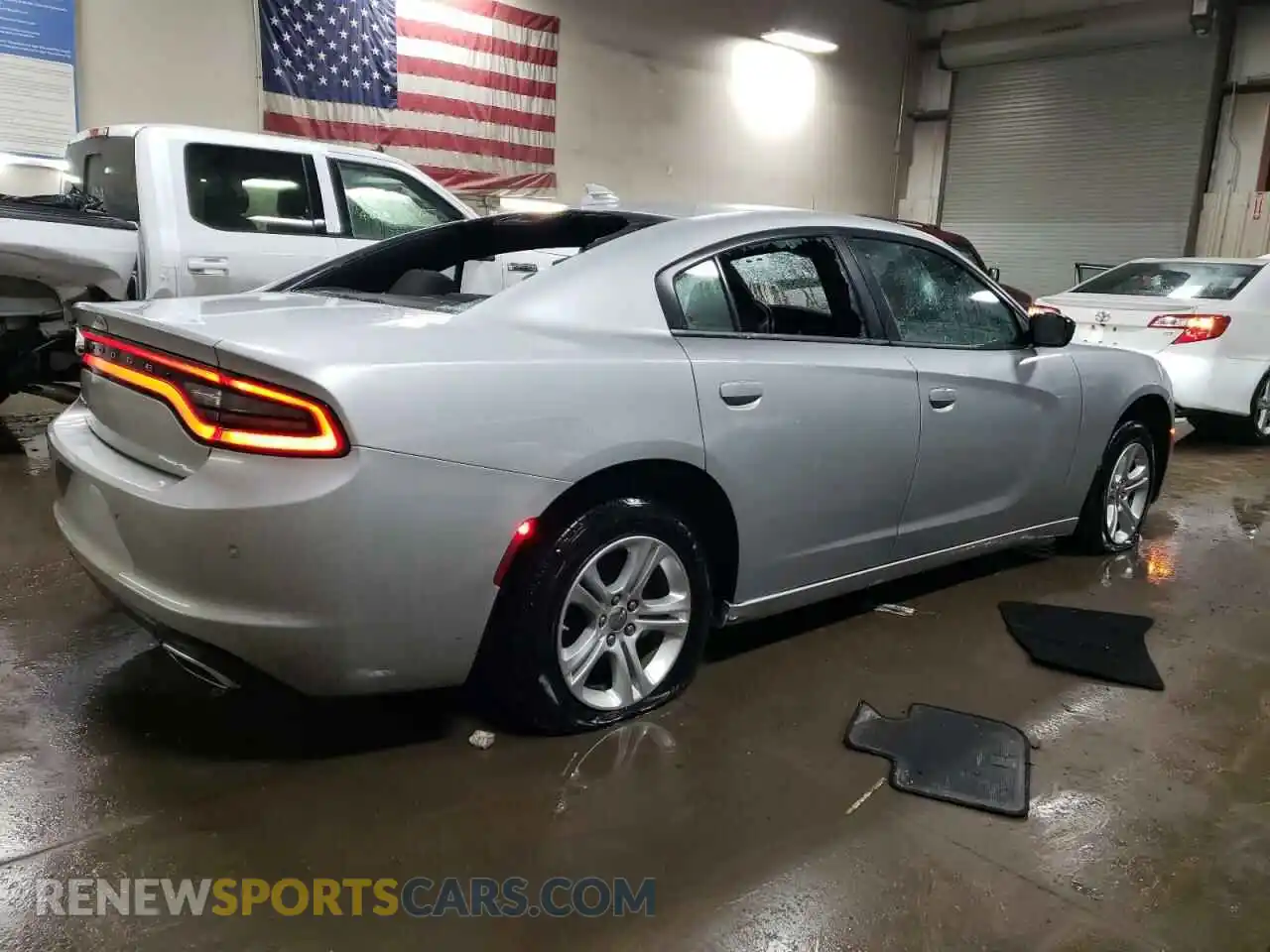3 Photograph of a damaged car 2C3CDXBG4PH528834 DODGE CHARGER 2023