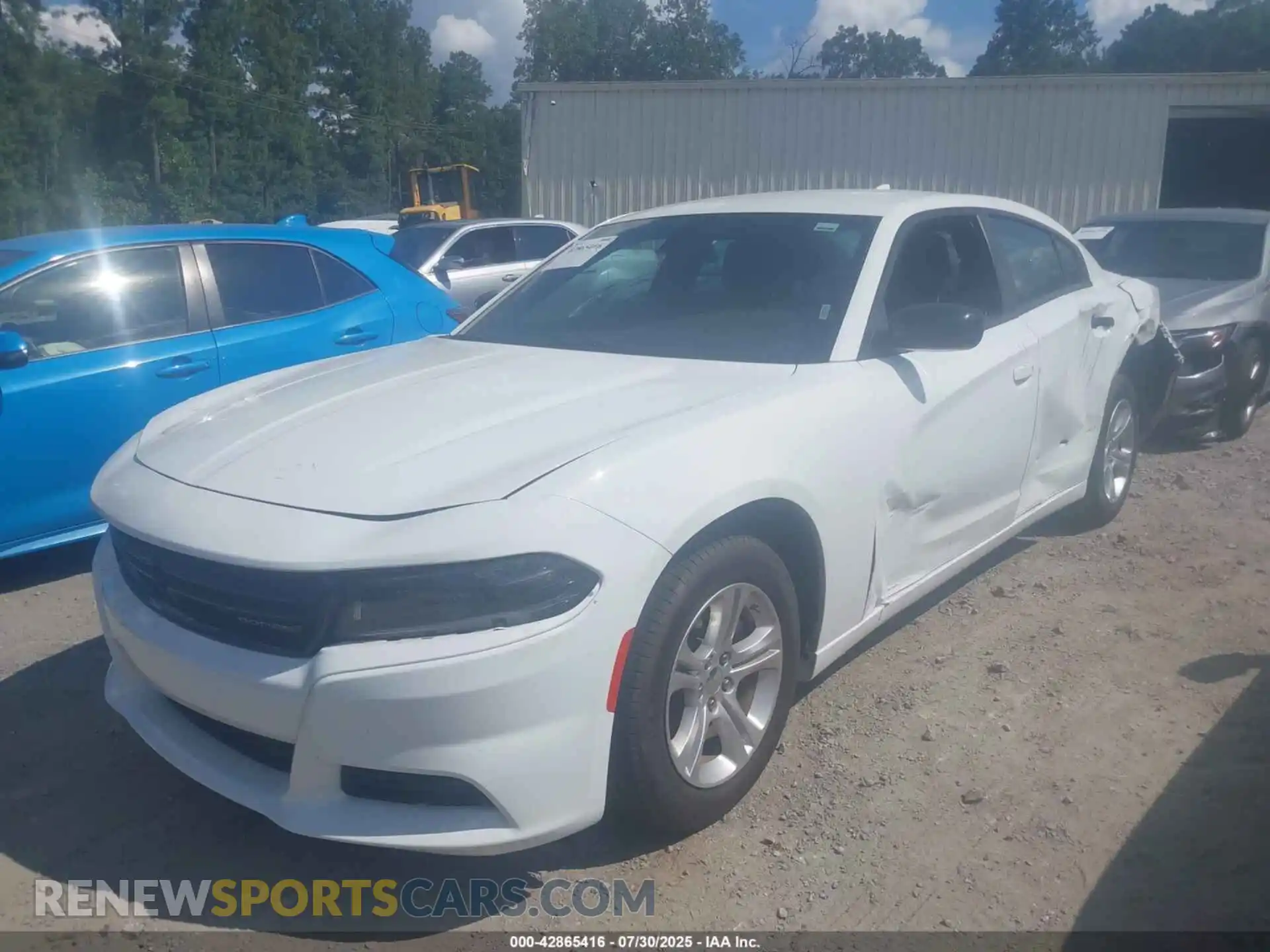 2 Photograph of a damaged car 2C3CDXBG4PH547027 DODGE CHARGER 2023