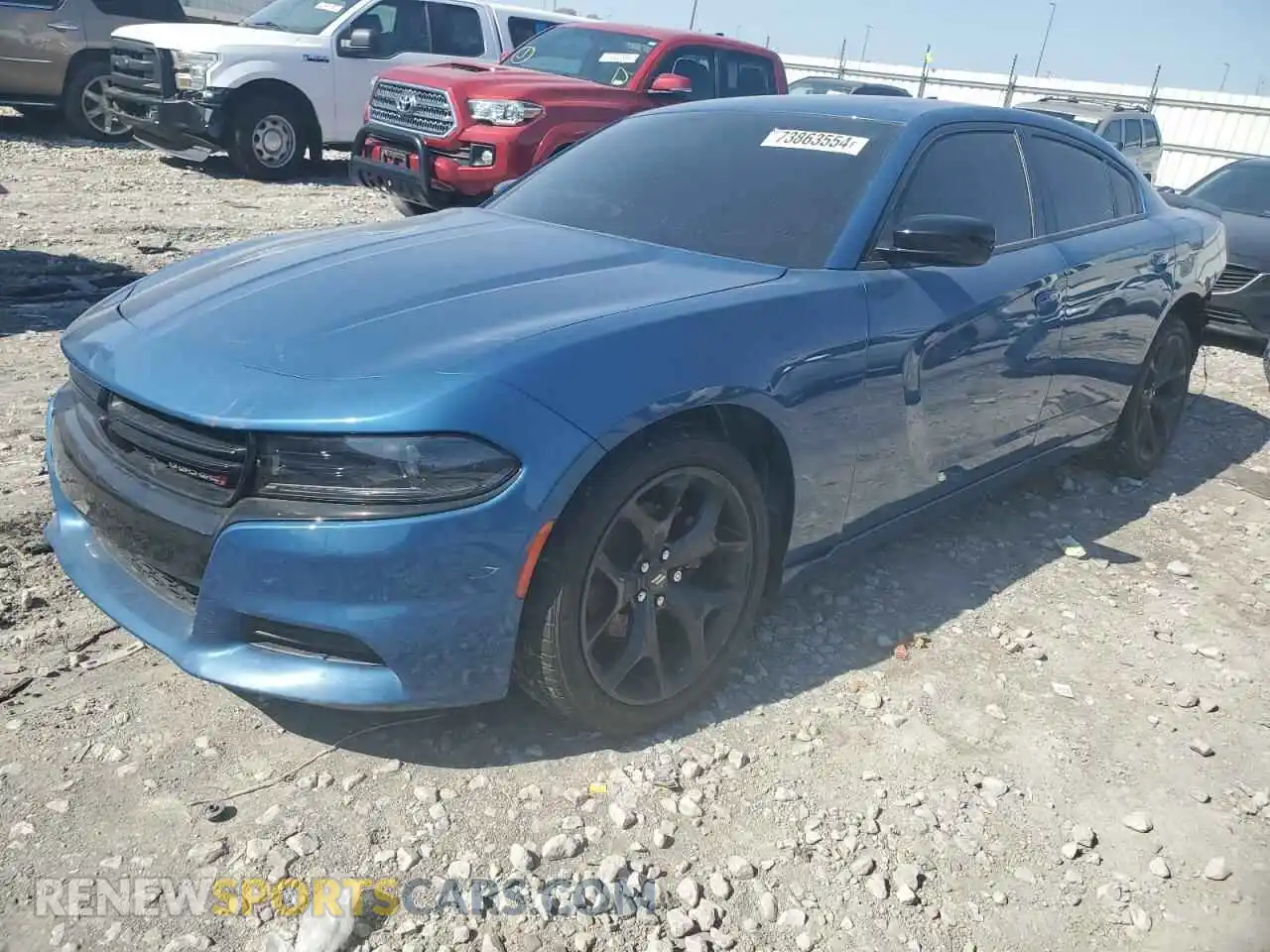 1 Photograph of a damaged car 2C3CDXBG4PH548095 DODGE CHARGER 2023