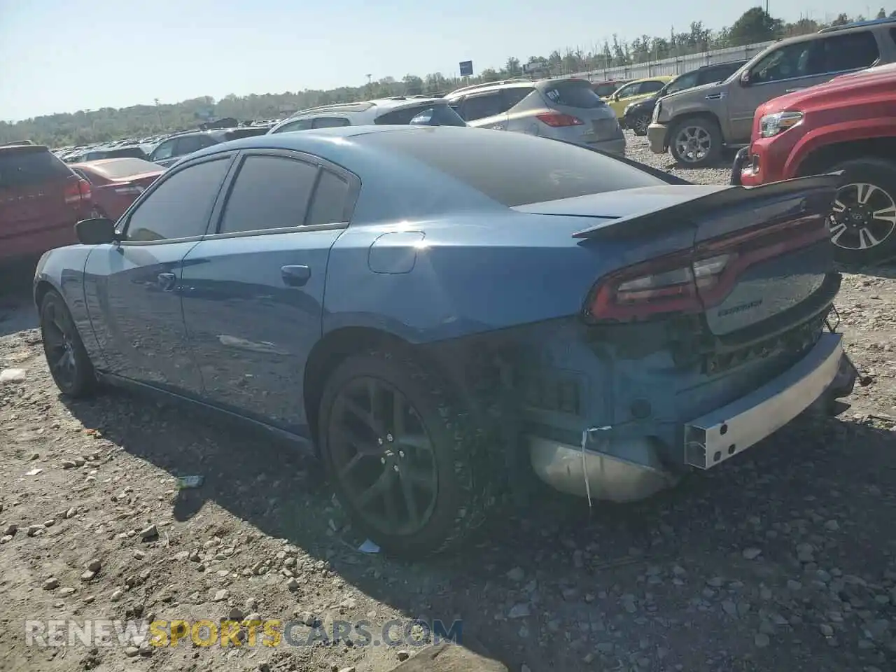 2 Photograph of a damaged car 2C3CDXBG4PH548095 DODGE CHARGER 2023