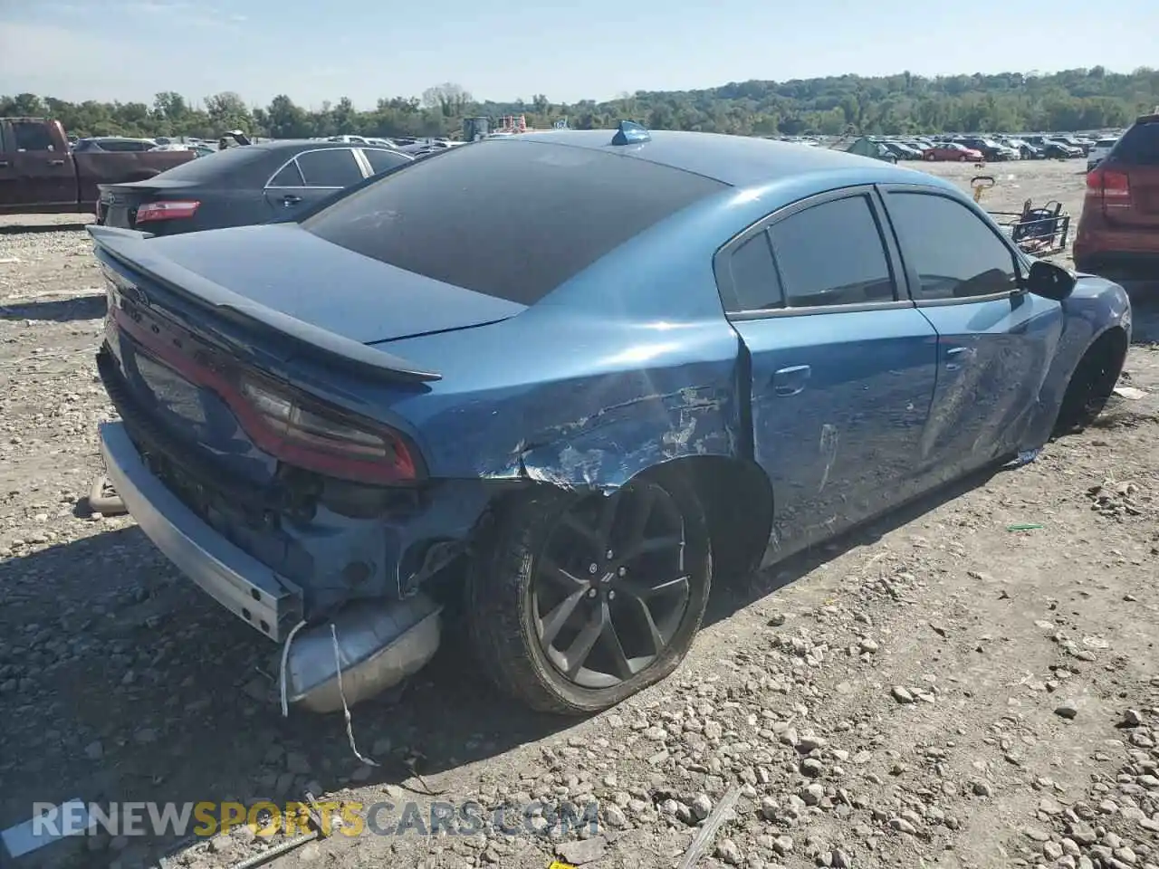 3 Photograph of a damaged car 2C3CDXBG4PH548095 DODGE CHARGER 2023