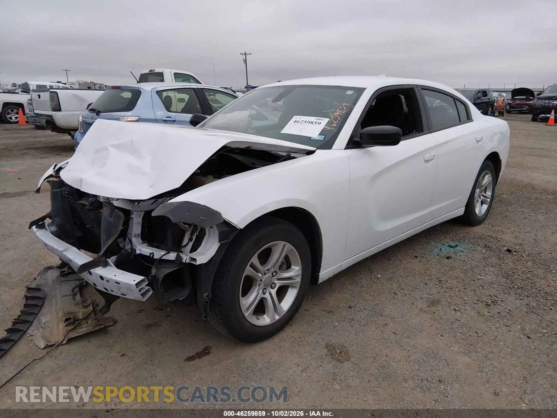 2 Photograph of a damaged car 2C3CDXBG4PH564426 DODGE CHARGER 2023