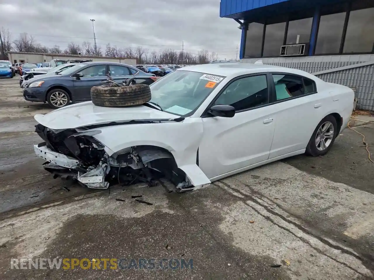 1 Photograph of a damaged car 2C3CDXBG4PH564541 DODGE CHARGER 2023