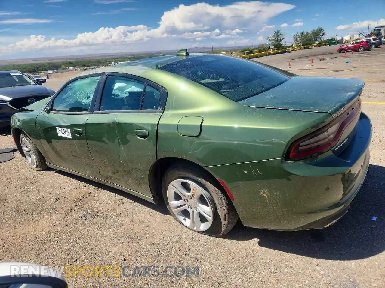 2 Photograph of a damaged car 2C3CDXBG4PH639948 DODGE CHARGER 2023