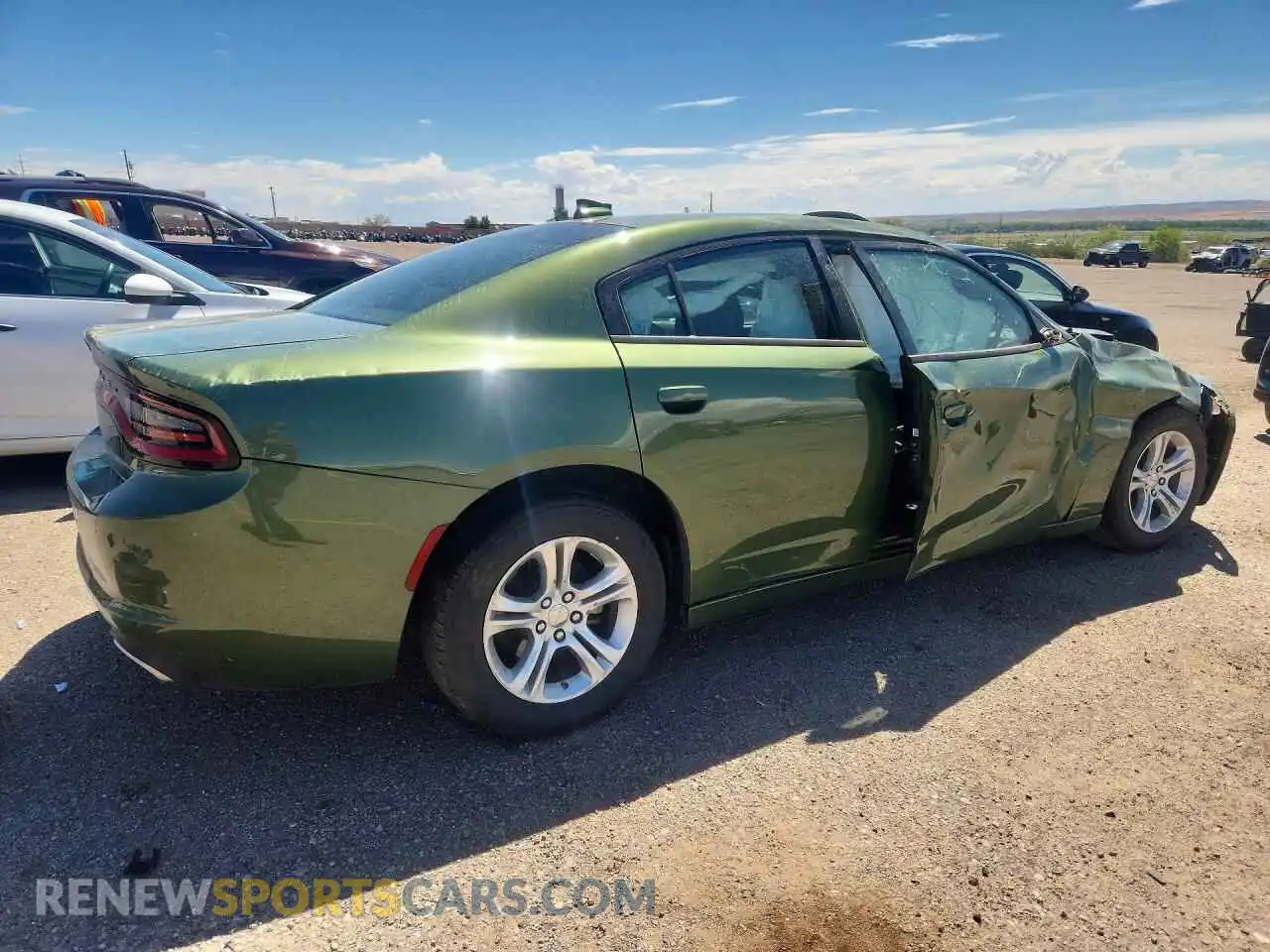 3 Photograph of a damaged car 2C3CDXBG4PH639948 DODGE CHARGER 2023